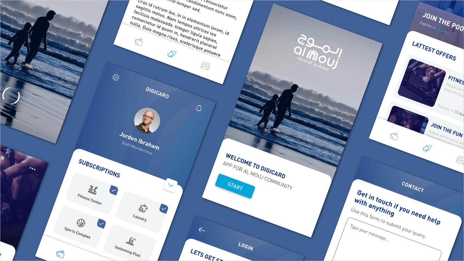 Al Mouj App - Web Application project for Al Mouj Muscat