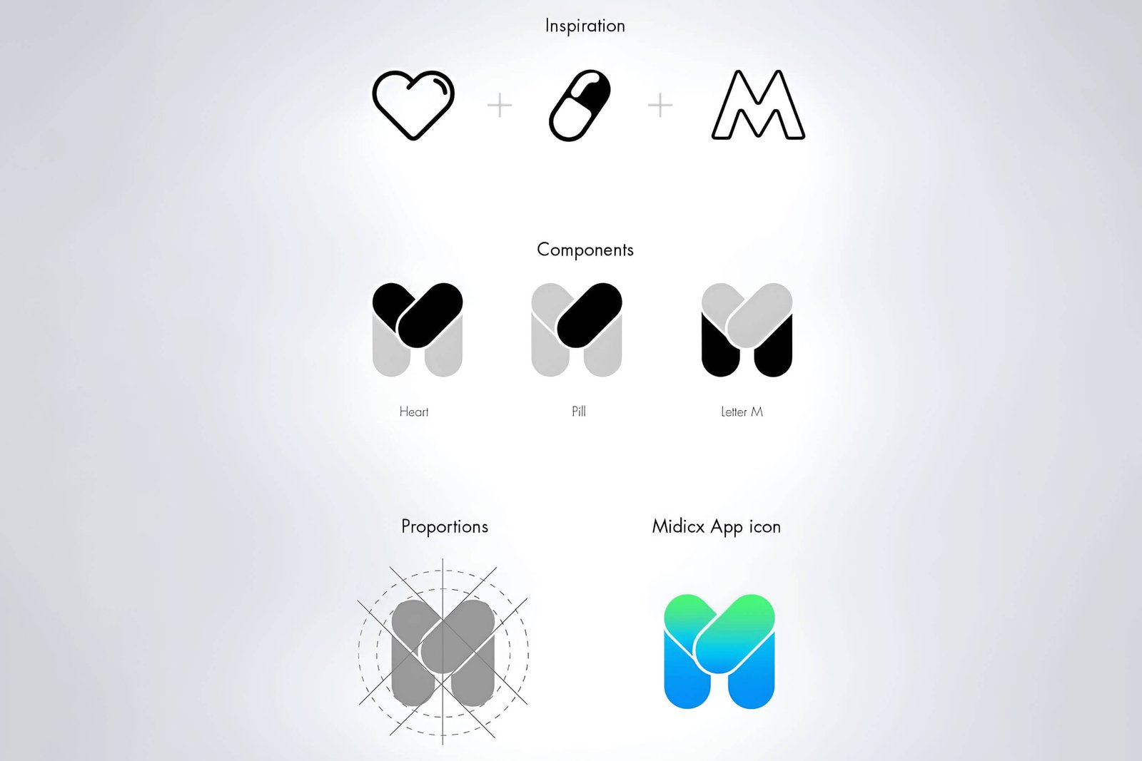 Midix — icon design process