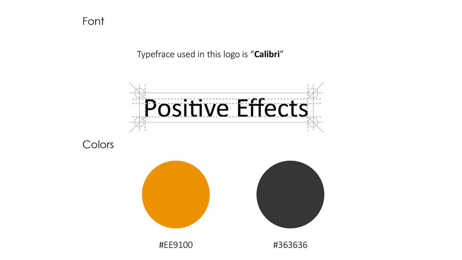 Positive Effects — brand application 2