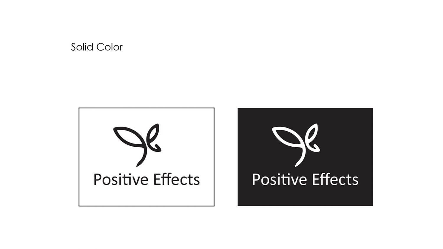 Positive Effects — brand application 3