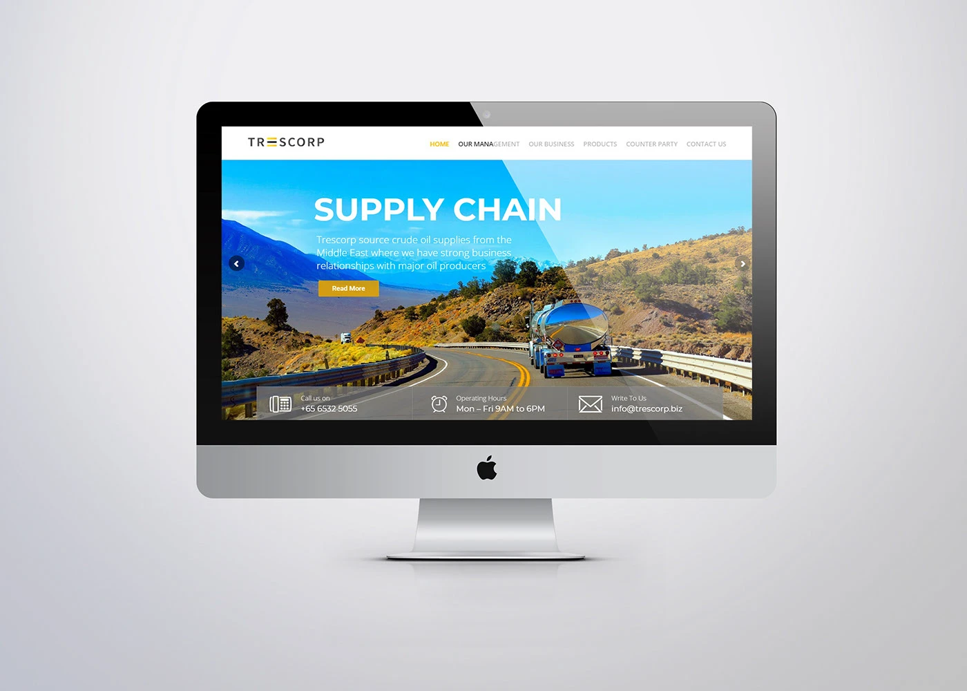 TRESCORP - Web Application project for Trescorp Alliance Pte Ltd