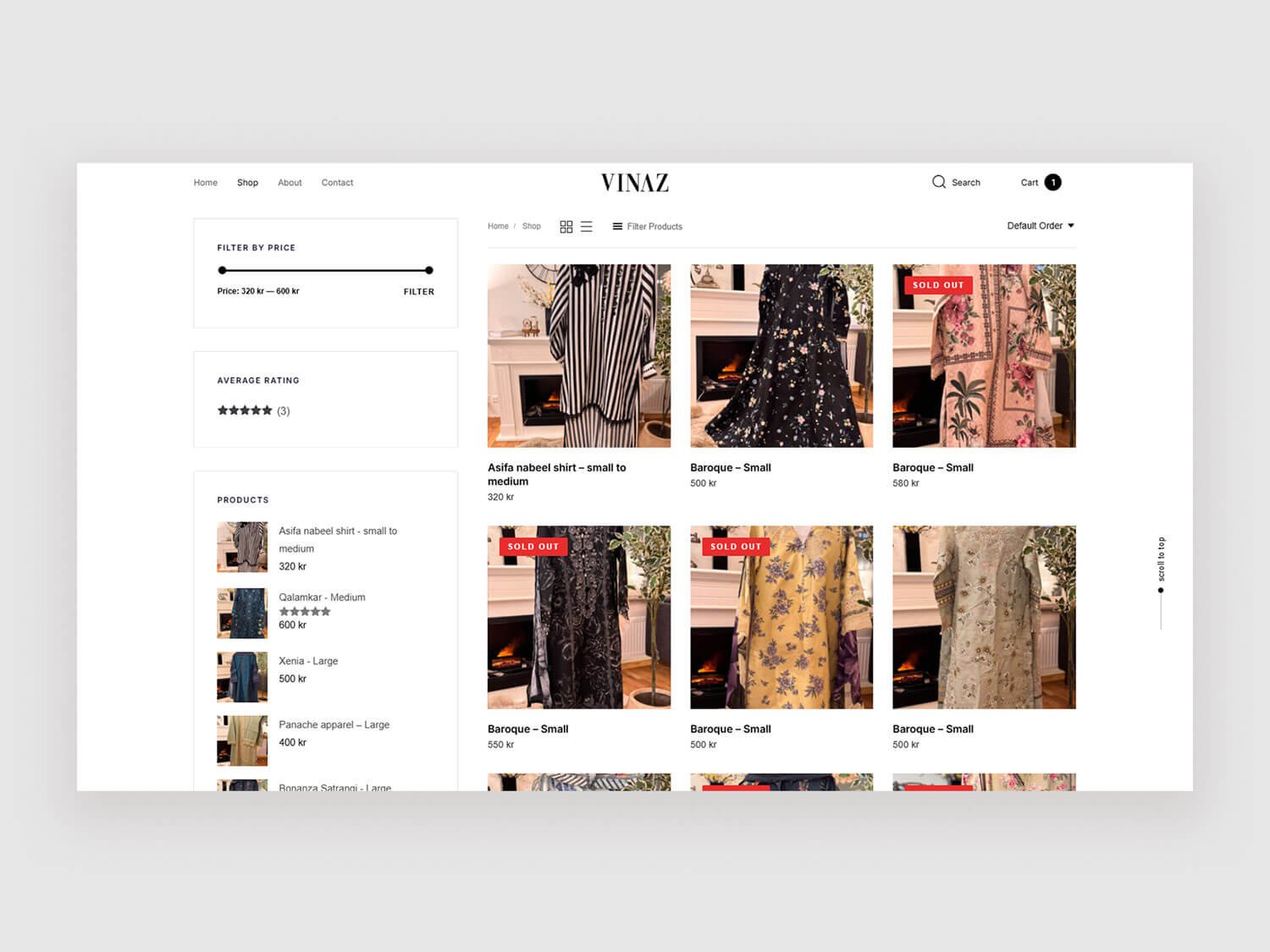 VINAZ product category