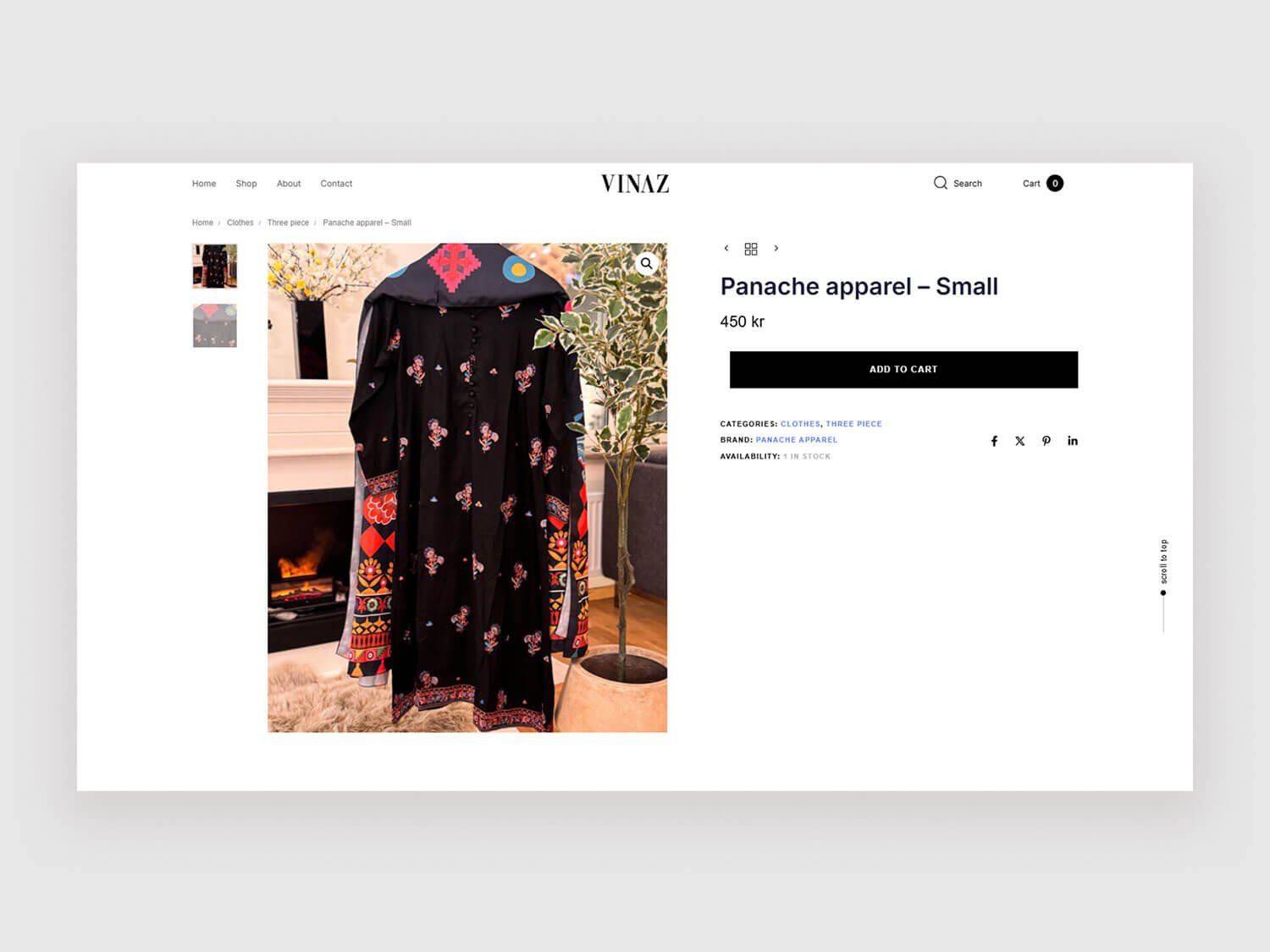 VINAZ product details