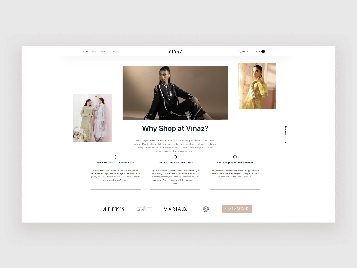 VINAZ about page